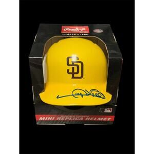 Gary Sheffield Signed San Diego Padres Mini Helmet — JSA Authenticated